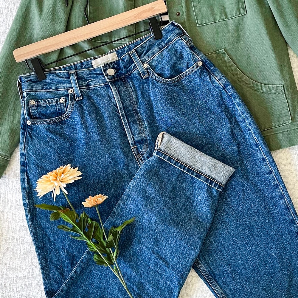 Everlane Curvy Straight Jeans
